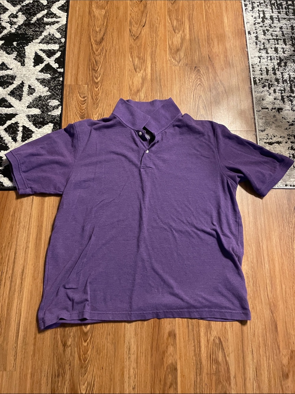 Faded Glory Purple Men's Polo Shirt